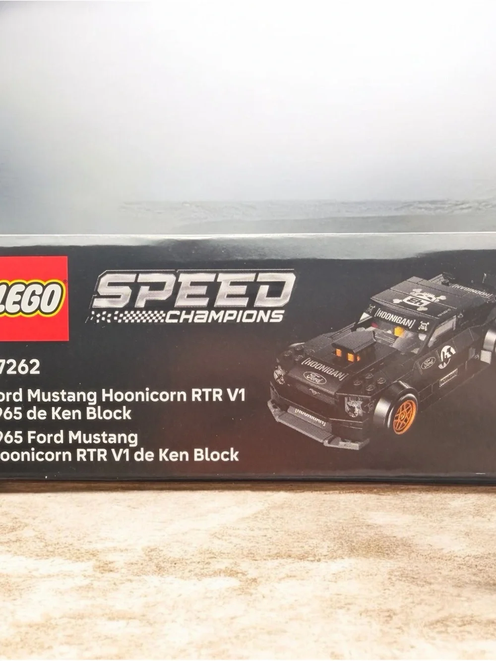 Ford Black and Gold Speed Champions Hoonigan Race Car Building Set